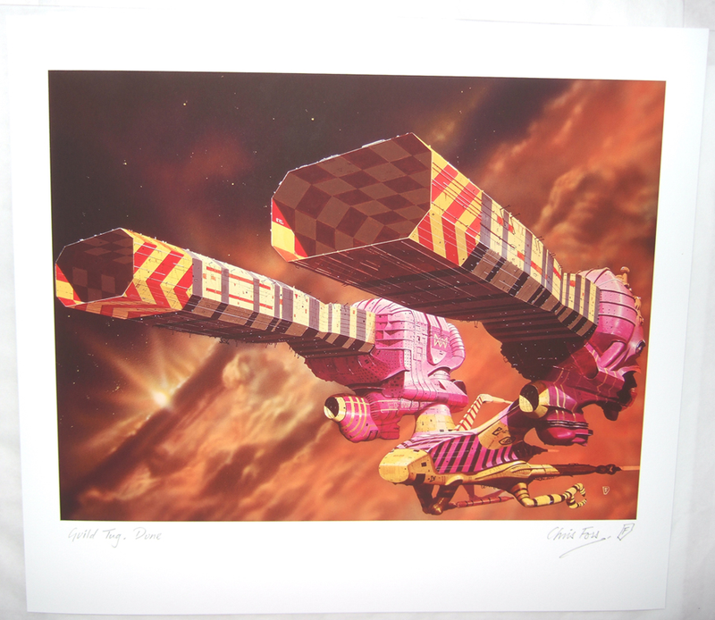 Illustration for article titled Rare Dune Concept Art From One Of Space Opera's Greatest Visionaries